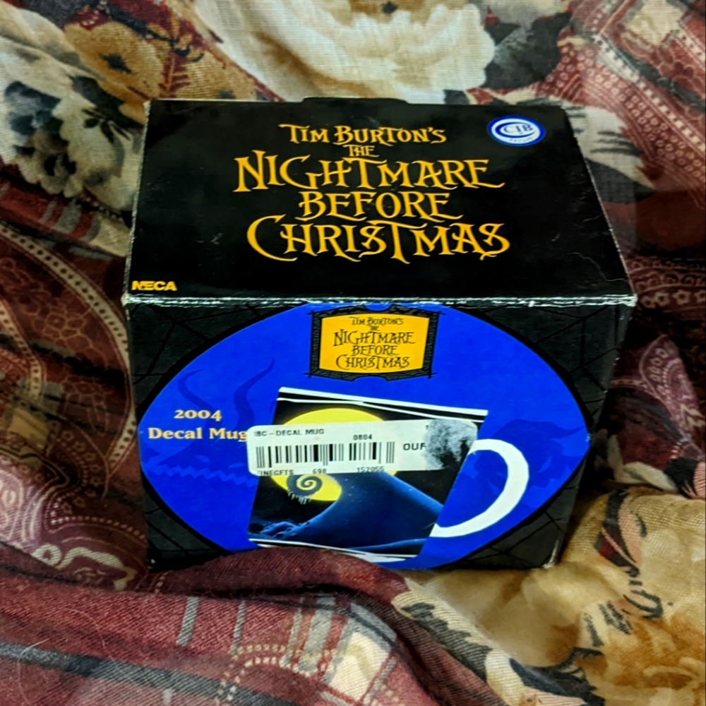 Nightmare before Christmas vinyl collectors mug 2004 with box